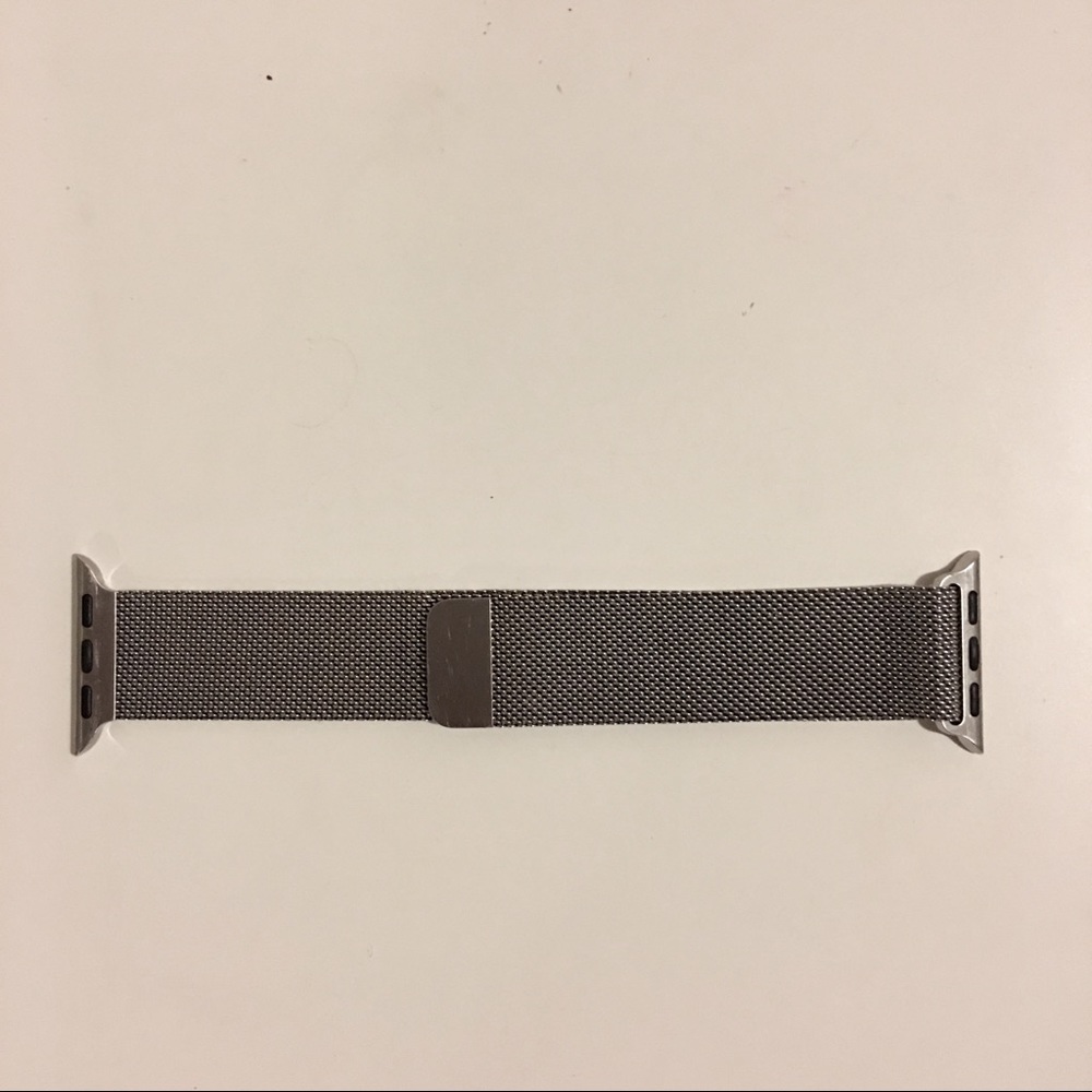 Apple Watch Milanese Loop Strap Silver